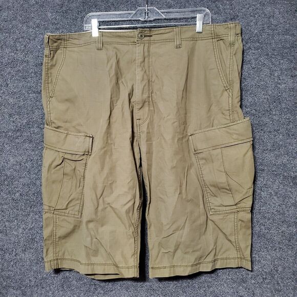 Levi's Two Horse Brand Cargo Shorts Mens 42 Retro Military Outdoor Utility Work - Picture 1 of 13